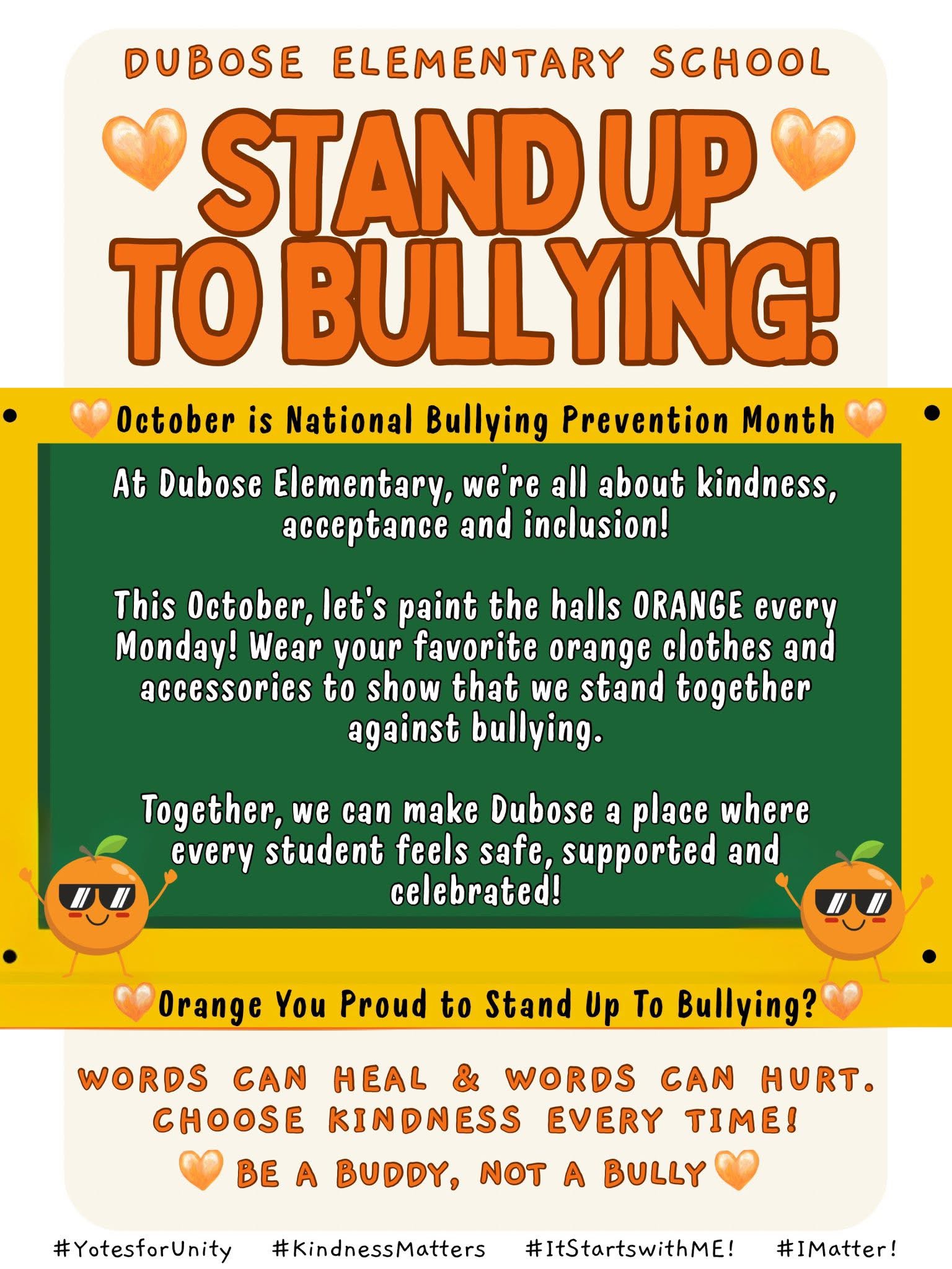 October is National Bullying Prevention Month
